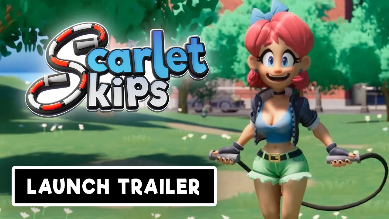 Scarlet Skips — 1-button rope Roguelike by Yerk Games